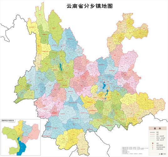 云南省高清地图全图