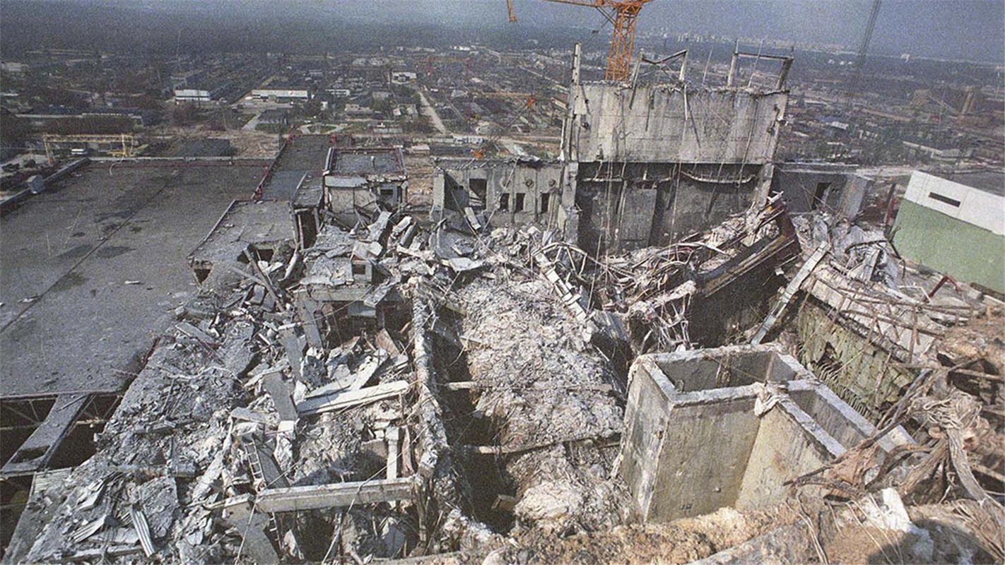 核电站爆炸切尔诺贝利视频