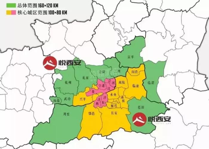 陕西有几个市县区