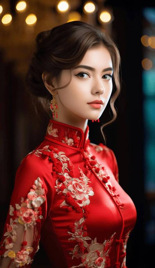 中国式美女的相关图片