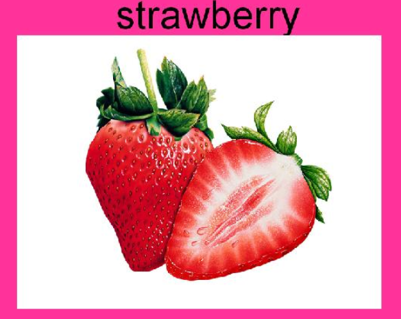 草莓用英语怎么说的相关图片