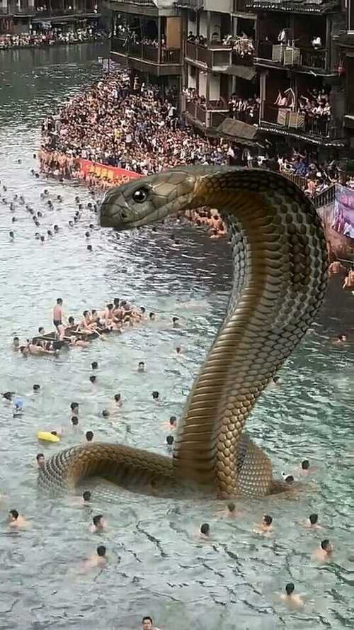 蛇会游泳吗的相关图片