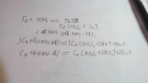 铜和浓硝酸反应方程式的相关图片